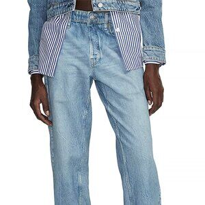 rag & bone Miramar Faux Jeans Knit Joggers - GLASS HILL